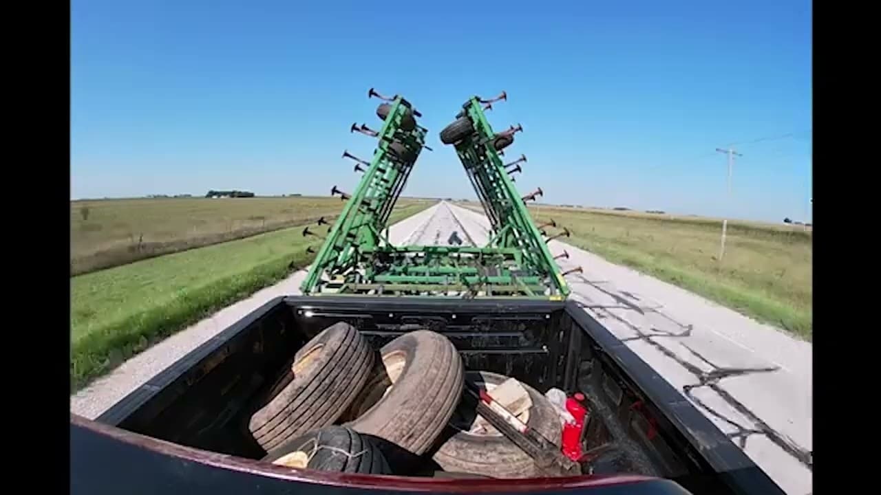 Video thumbnail — Meridian Freight machinery loading operations