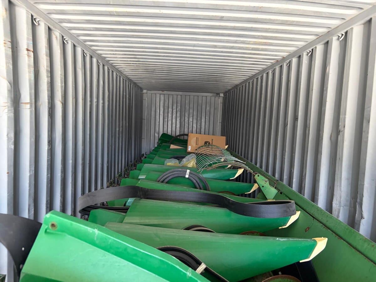 Cabezal Maicero John Deere a Venezuela — Puerto Cabello, Venezuela