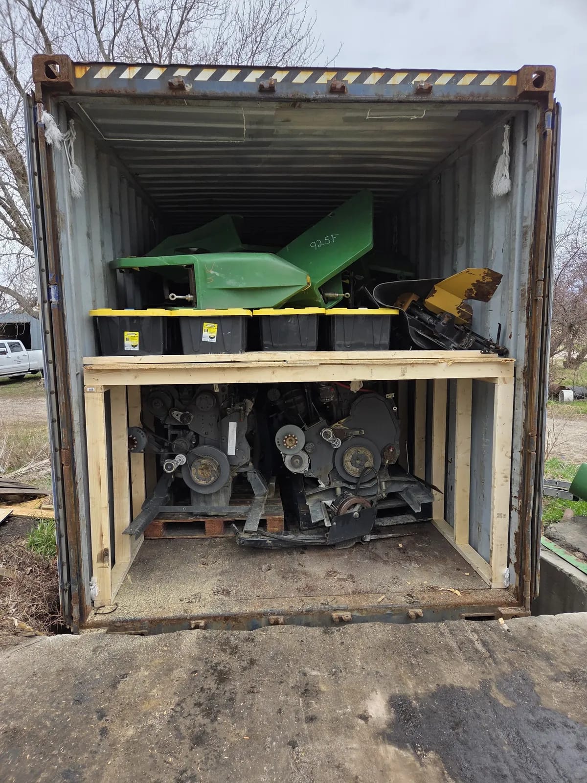 Shipper-Owned Container - Custom Supports and Full-Volume Loading — View 1