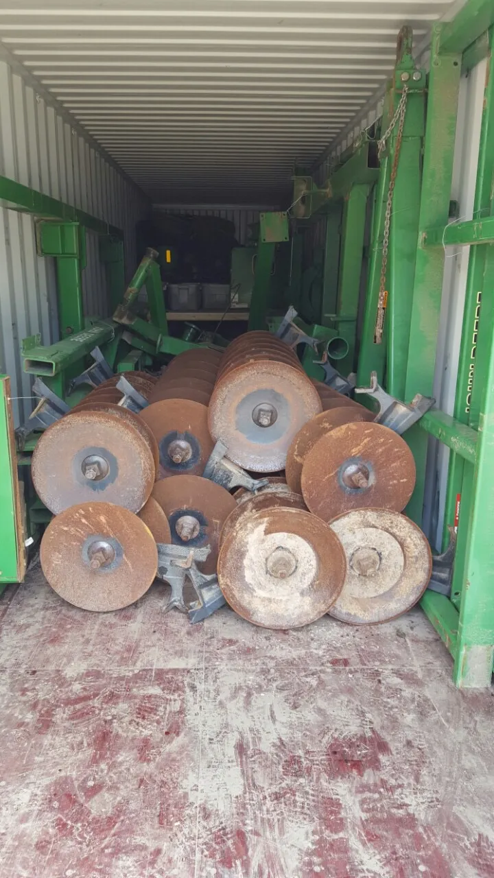 Four John Deere Implements - Weight-Limited Container Plan — View 1