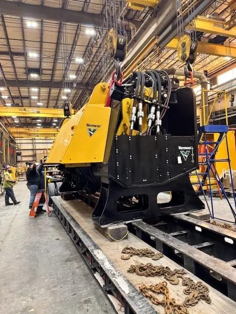 Accesorio estático Vermeer T1255 - Transporte pesado de precisión a China — Vista 1